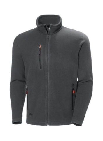 SAH-72026/GREY/2X 72026 HH OXFORD FLEECE JACKET GREY 2X