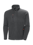SAH-72026/GREY/S 72026 HH OXFORD FLEECE JACKET GREY SMALL