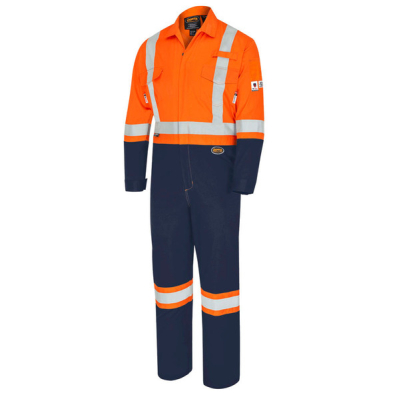SAH-7702BB/48T 7702BB ARC AND FLAME RESISTANT BLUE BOTTOM HIVIZ SZ48T