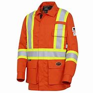 SAH-7773/2XL JET 7773 (V2540850) FR-TECH FR HIVIZ SAFETY JACKET ORANGE 2X