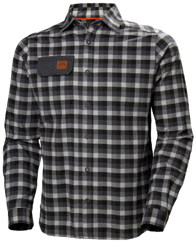 SAH-79111BLKXL 79111, KENSINGTON SHIRT, DARK GREY, XL