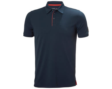 SAH-79248/NAVY/L 79248 HH KENSINGTON TECH POLO NAVY LARGE