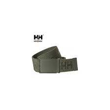 SAH-79528/GREEN 79528 HH LOGO WEBBING BELT ARMY GREEN