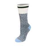 SAH-84383/BLUE/M 84-383 GANKA UNISEX SOCKS BLUE GREY MEDIUM