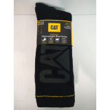 SAH-CT510131/BLACK/XL CT510131 2 PK CAT HEAVY WEIGHT SOCK BLACK XL