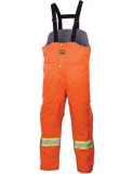 SAH-HH765152502XL 76515 BRANDON BIB PANT, ORANGE, 2XL
