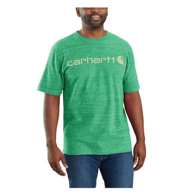 SAH-K195/GREEN/XL K195 CARHARTT LOOSE FIT HEAVYWEIGHT SS SHIRT GREEN XL