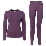 SAH-PF112/PURPLE/M PF112 P&F WOMENS UNDERLAYER SET MED