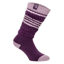 SAH-PF500/LILAC PF500 FOLD OVER SOCK LILAC ONE SIZE