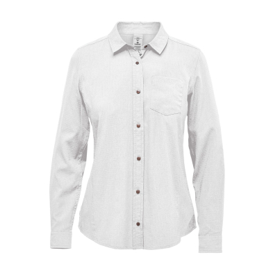 SAH-QRT2W/WHITE/XL QRT-2W STORMTECH WOMENS AZORES QUICK DRY SHIRT WHITE XL