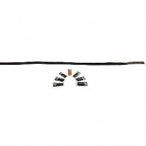 SAH-SF47272CN/BLACK UNIK  72" INDUSTRIAL BOOT LACES BLACK SF47272CN