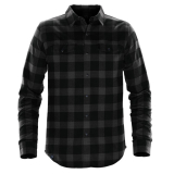 SAH-SFX1/CARBON/XL SFX-1 MENS LOGAN SNAP FRONT SHIRT CARBON XL