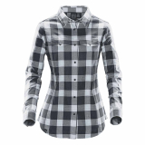 SAH-SFX1W/TITANIUM/S SFX-1W WOMENS SNAP FRONT SHIRT TITANIUM SMALL