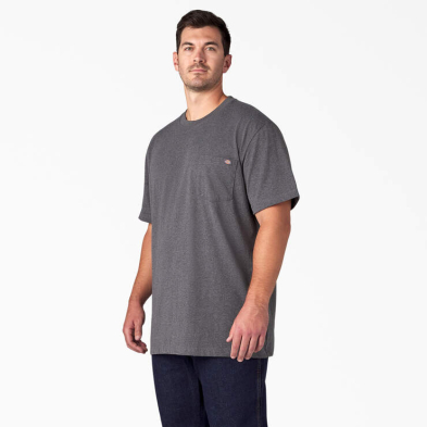 SAH-SSF400HG_S DICKIES W SS PERFORMANCE TEE SIZE S ,HEATHER GRY