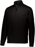 SAH-TWX5/BLACK/XL/EMB TWX-5 MENS 1/4 ZIP PULLOVER BLACK  XL, EMB