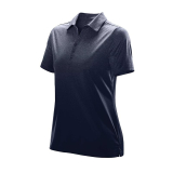 SAH-TXR1W/NVY/MED Women's Mirage Polo, NAVY, MED