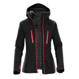 SAH-XB4BLKREDLGEMB XB-4, M'S MATRIX SYSTEM JACKET, BLK/RED, LG, EMB