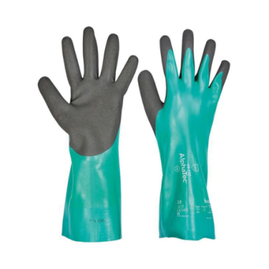 SAL-58735/8 ANSELL 58-735/8 ALPHATEC CHEMICAL AND CUT GLOVE SZ8MEDIUM