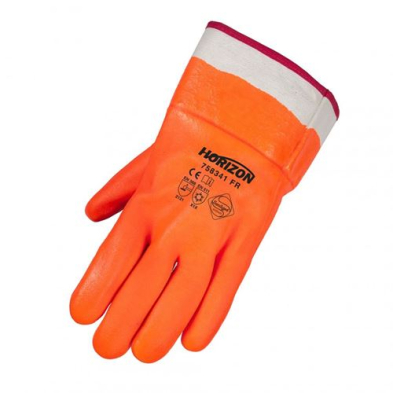 SAL-758341FR HORIZON 758341FR LINED DOUBLE COATED PVC GLOVES WINTER 1SIZE
