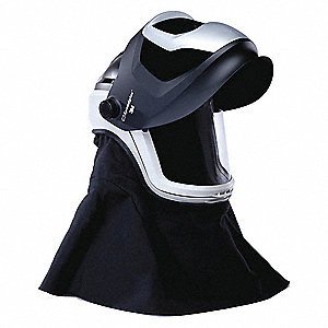 SAP-3MSM407SG 3M SM-407SG VERSAFLO SERIES HELMET WITH LEATHER SHROUD