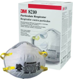SAP-7100006272 IOC 3M RESPIRATOR, MASK DISPOSABLE 8210, 20/PKT
