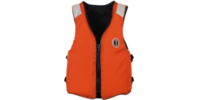 SAQ-MV3196T2216/XXL Industrial Vest SOLAS Reflective Tape - Size XXL