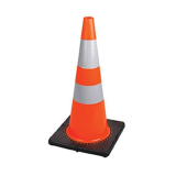 SAU-183 183 28" PREMIUM PVC FLEXIBLE SAFETY CONE