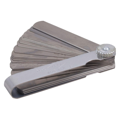 TE1-FG2 FG2 FEELER GAUGE FLAT BLD 25PC