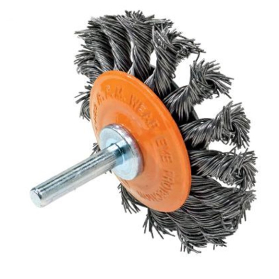 WAL-13C270 WALTER 13C-270 MOUNTED SAUCER BRUSH 3"