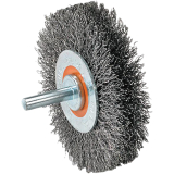 WAL-13C270 WALTER 13C-270 MOUNTED SAUCER BRUSH 3"