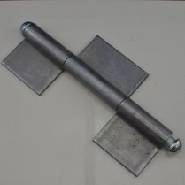 BH-C-820-K3S-260 K3S-260 Weld on 3 Piece Steel Flag Hinge 10-1/4"