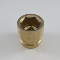 HT-A-901-08P-56A Non Sparking Socket 2" 6PT IMPACT 1" Drive Al-Cu