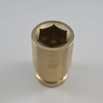 HT-A-990-14A-22A Non Sparking Socket 22 mm 6PT IMPACT  DEEP 1/2" Drive Al-Cu