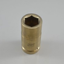 HT-A-991-07P-40A Non Sparking Socket 1" 6PT IMPACT DEEP  3/4" Drive Al-Cu