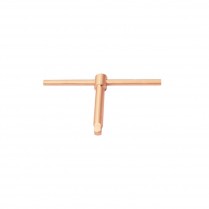 HT-B-911-710-04B Non Sparking Sliding T Handle 3/4" Drive 14" Handle BeCu