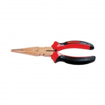 HT-B-925-410-04B Non Sparking Long Nose Pliers 8" Be-Cu