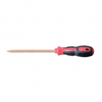 HT-B-926-110-08B Non Sparking Screwdriver Phillips Size #2 125mm shaft Be-Cu