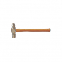 HT-D-918-710-02D Non Magnetic Ball Peen Hammer 0.5 lbs 0.23 kg Wood Handle Ti