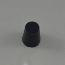 IP-E-S10-014-018 Silicone Tapered Plug SP 14-18 black (0.551" - 0.708")