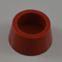 IP-E-S10-040-050 Silicone Tapered Plug SP 40-50 rusty (1.574" - 1.968")