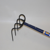 FO-M40Q10 4 TINE CANAL FORK W/10' HANDLE