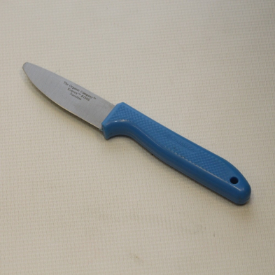 KN-130SBB FOOD PROCESS KNIFE STAINFREE Blue Hndl Blunt Tip