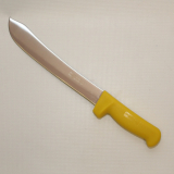 KN-OC007 10Y 10" BUTCHER/FOOD PROCESSING SS Yellow Hndl