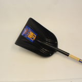 SC-PSW D POLY GRAIN SCOOP WOOD D HANDLE