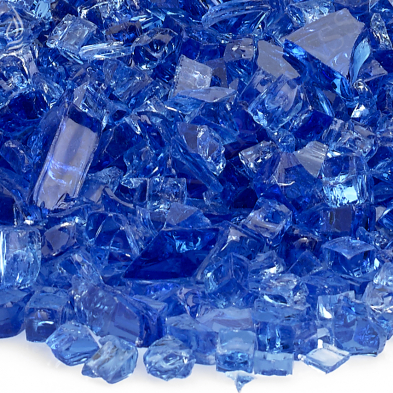 AFFCOBL10J 1/4" Cobalt, 10 lb. Jar Fire Glass