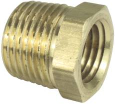 BB84 BUSHING, BRASS, 1/2 MIP X 1/4 FIP