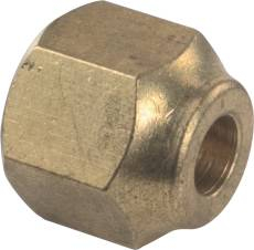 BFFN404 BRASS FORGED FLARE NUT 1/4