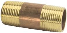 CN22 CLOSE NIPPLE, BRASS 1/8"