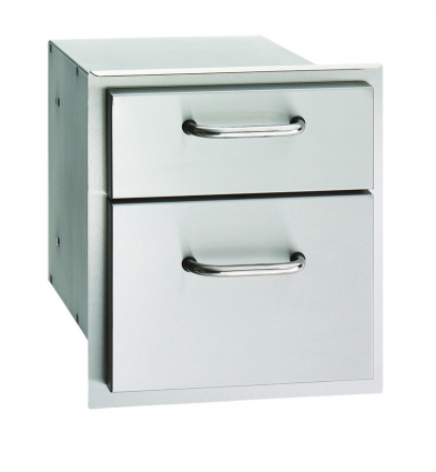 FM33802 SS DOUBLE STORAGE DRAWER UNIT