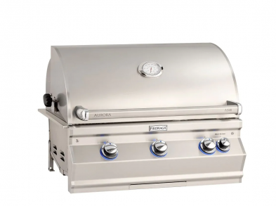 FMA540I8LAP BUILT IN AURORA ANALOG GRILL W/ ROTIS, SB (PROPANE)